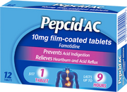Pepcid AC Tablets - 12 Pack