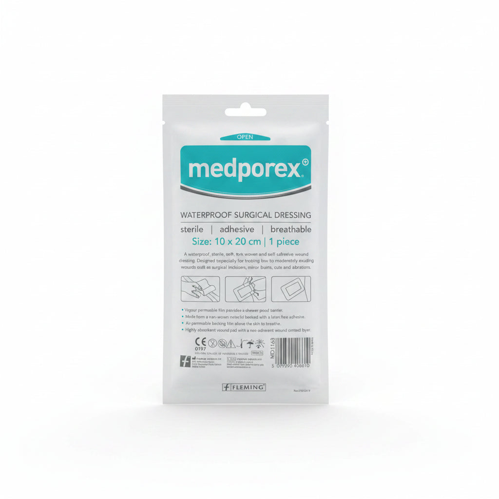Medporex Waterproof Surgical Dressing (Sold Individually) - Various Sizes