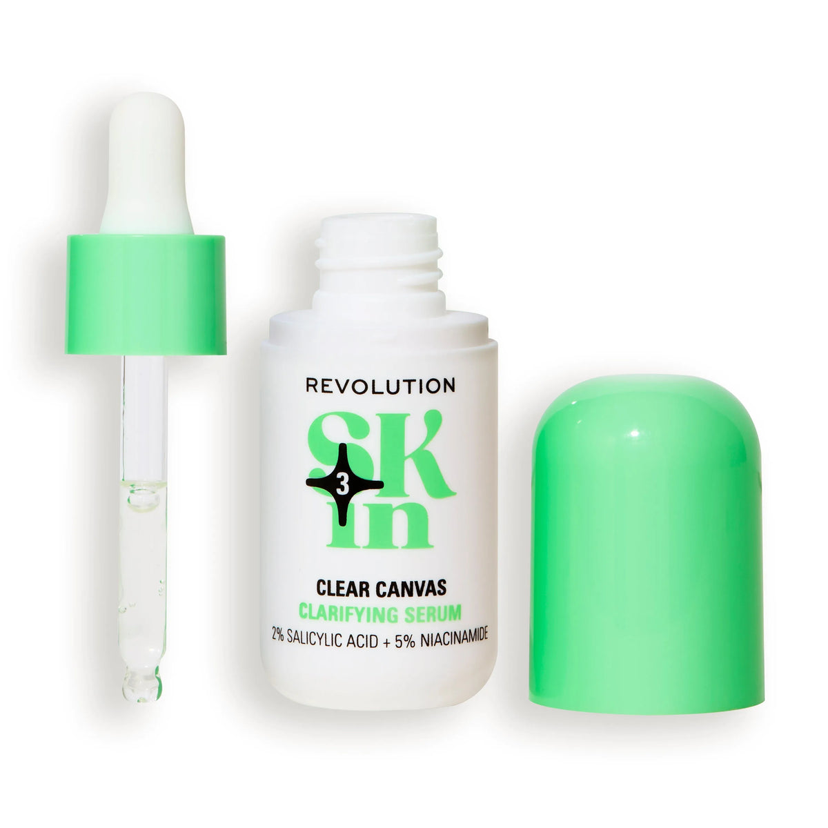 Revolution Skin Clear Canvas Clarifying Serum - 30ml