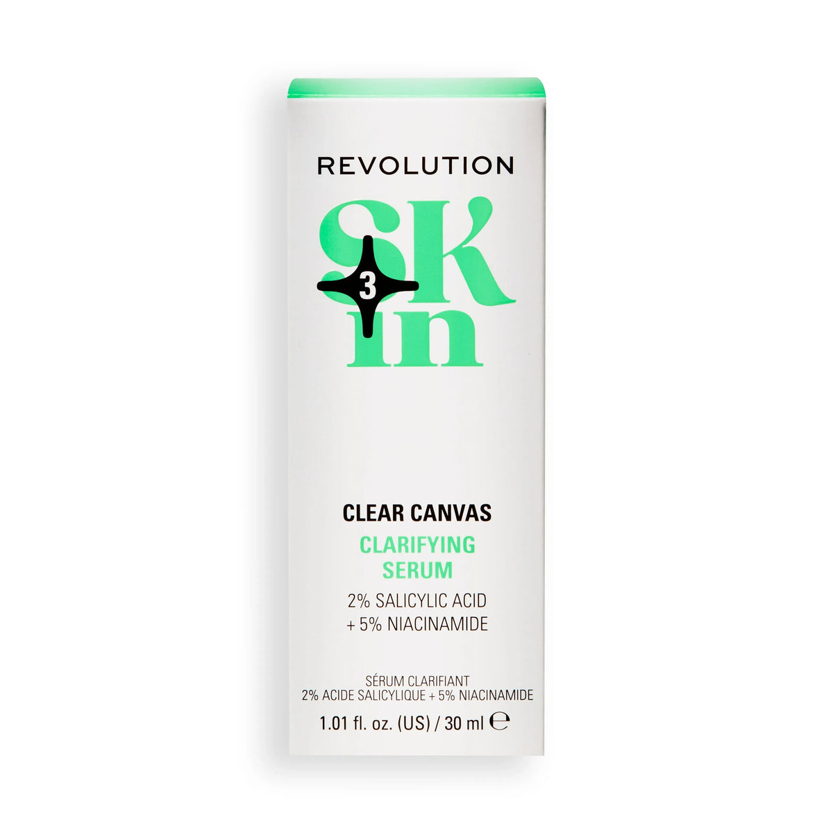 Revolution Skin Clear Canvas Clarifying Serum - 30ml