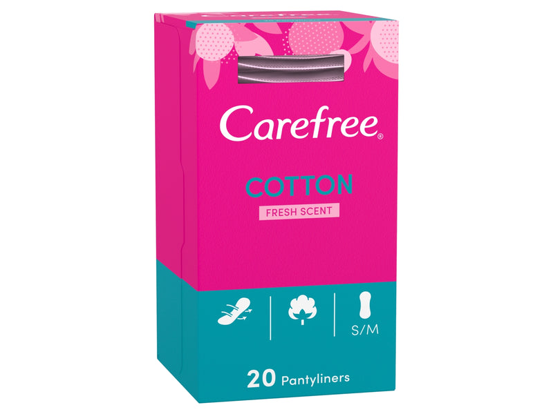 Carefree Cotton Feel Normal - 20 Pack