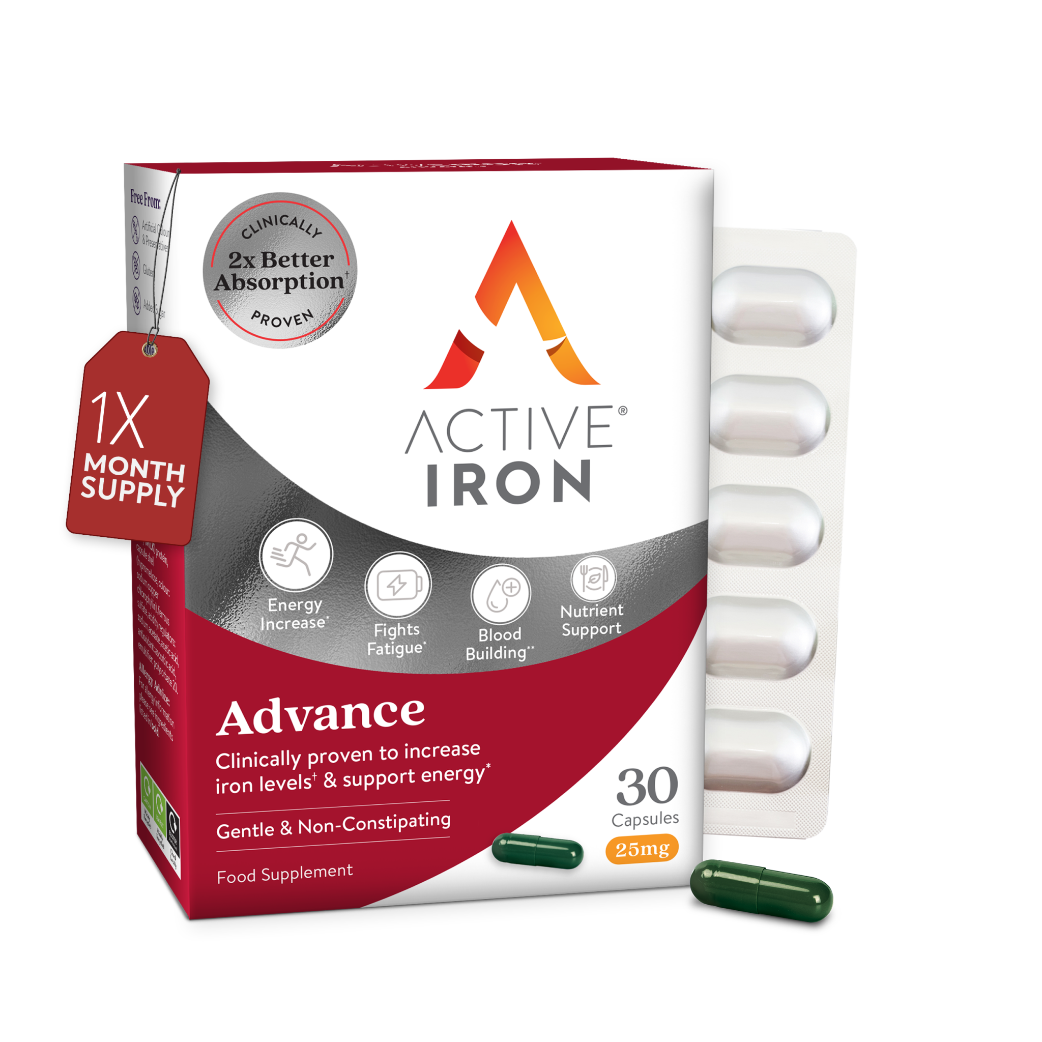 Active Iron Advance - 30 Capsules