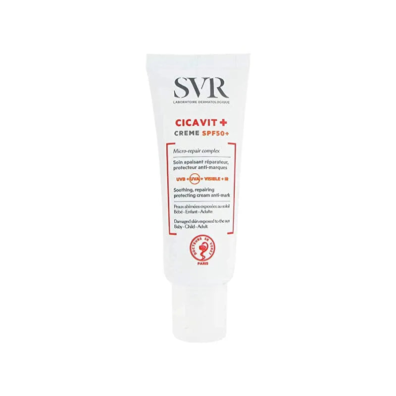SVR CICAVIT+ CREAM SPF 50+ SOOTHING REPAIRING PROTECTIVE CARE 40ML