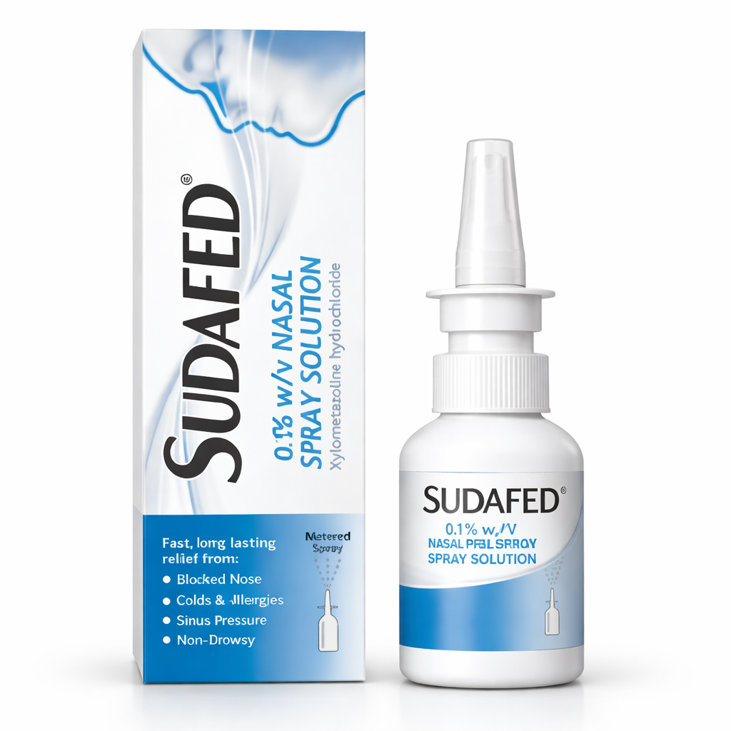 Sudafed Plus Nasal Spray - 10ml