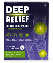 Deep Relief Actiflex Patch - 4 Pack (Expiry 07/2026)