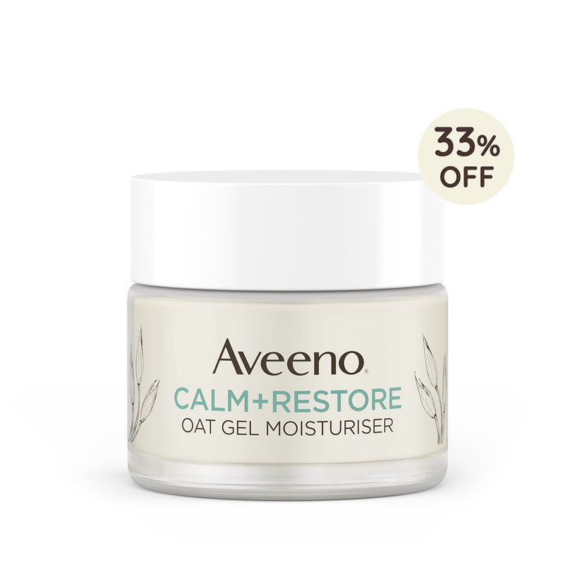 Aveeno Calm + Restore Oat Gel Moisturiser - 50ml