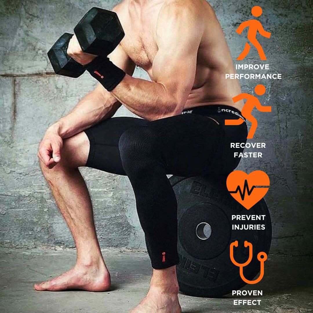 Incrediwear Leg Sleeve - Charcoal