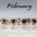 Birthstone Bracelets: 4in1 Magnetic Bracelet 12 styles