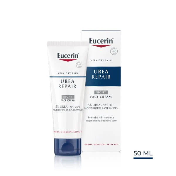 Eucerin Dry Skin Face Urea 5% Night Cream 50ml