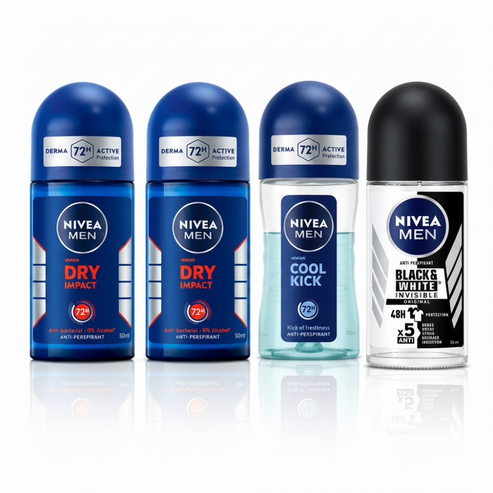 Nivea Men Roll On Bundle