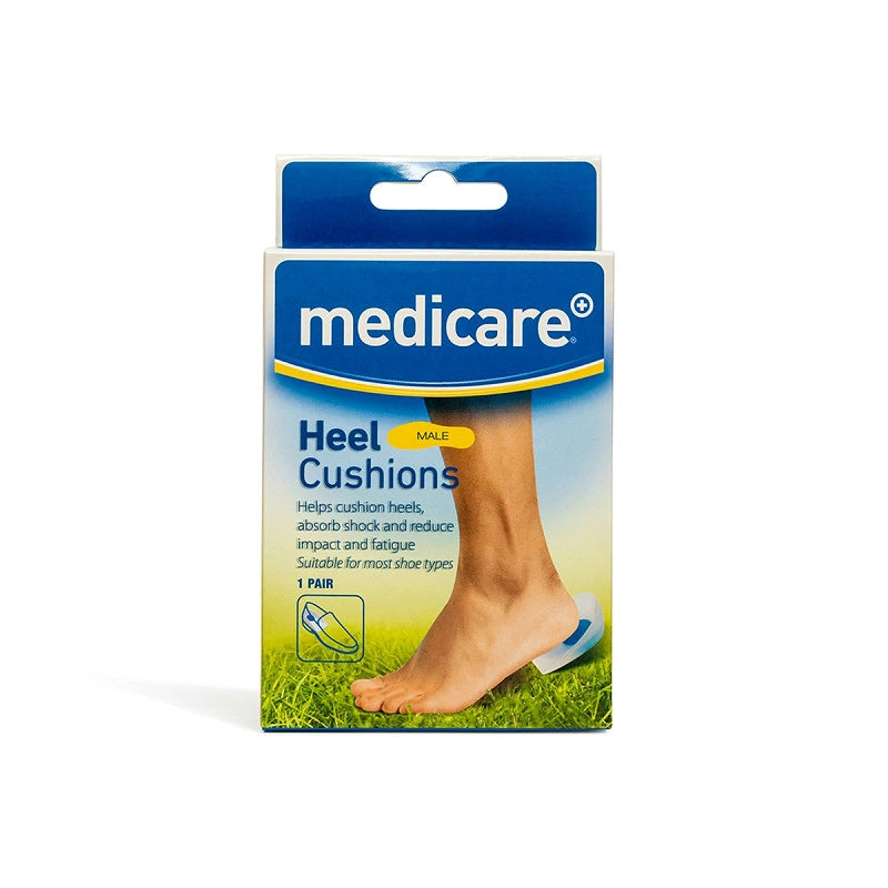 Medicare Male Heel Cushions 2's (Expiry - 10/2025)