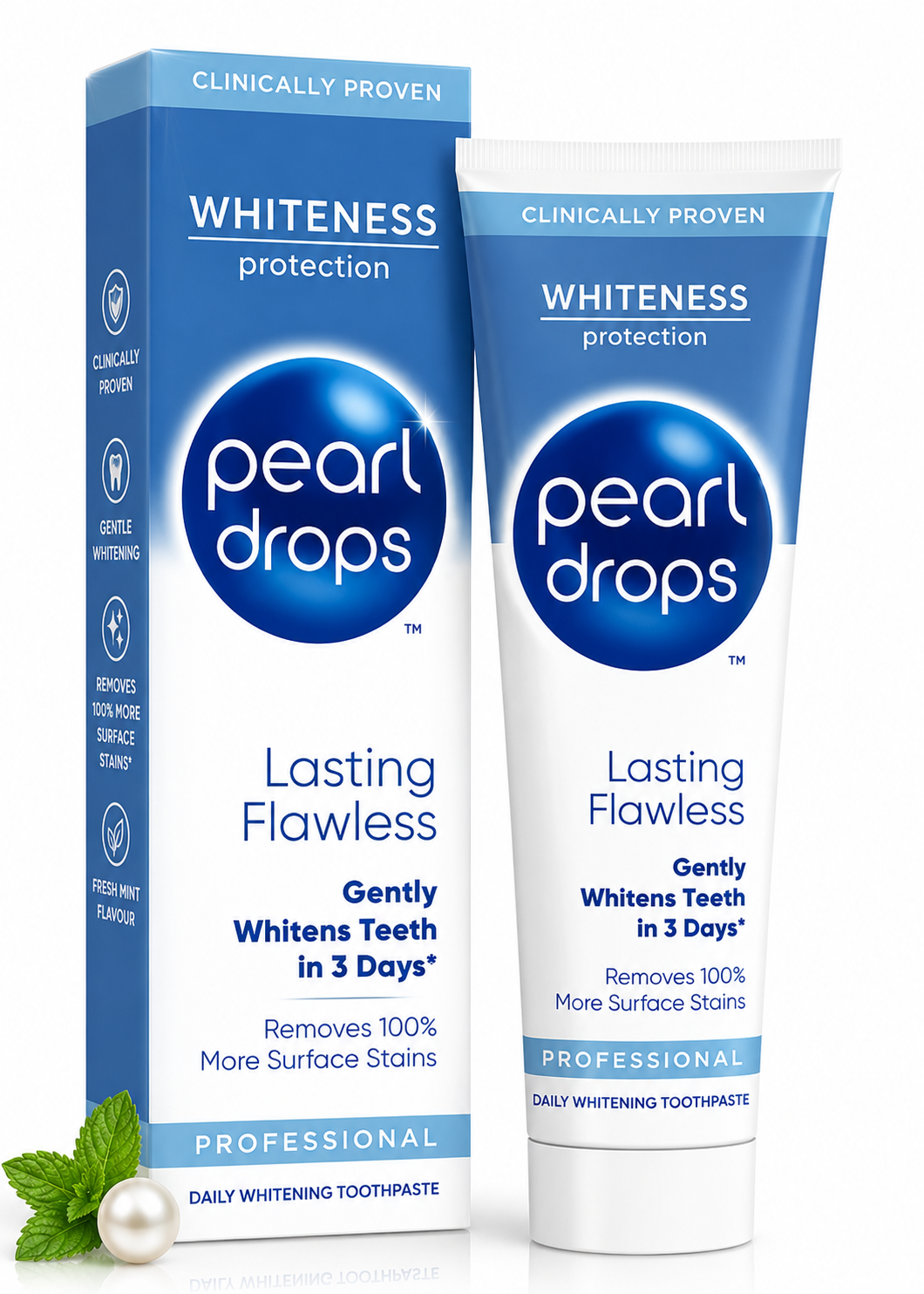 Pearl Drops Lasting Flawless Whitening Toothpaste - 75ml