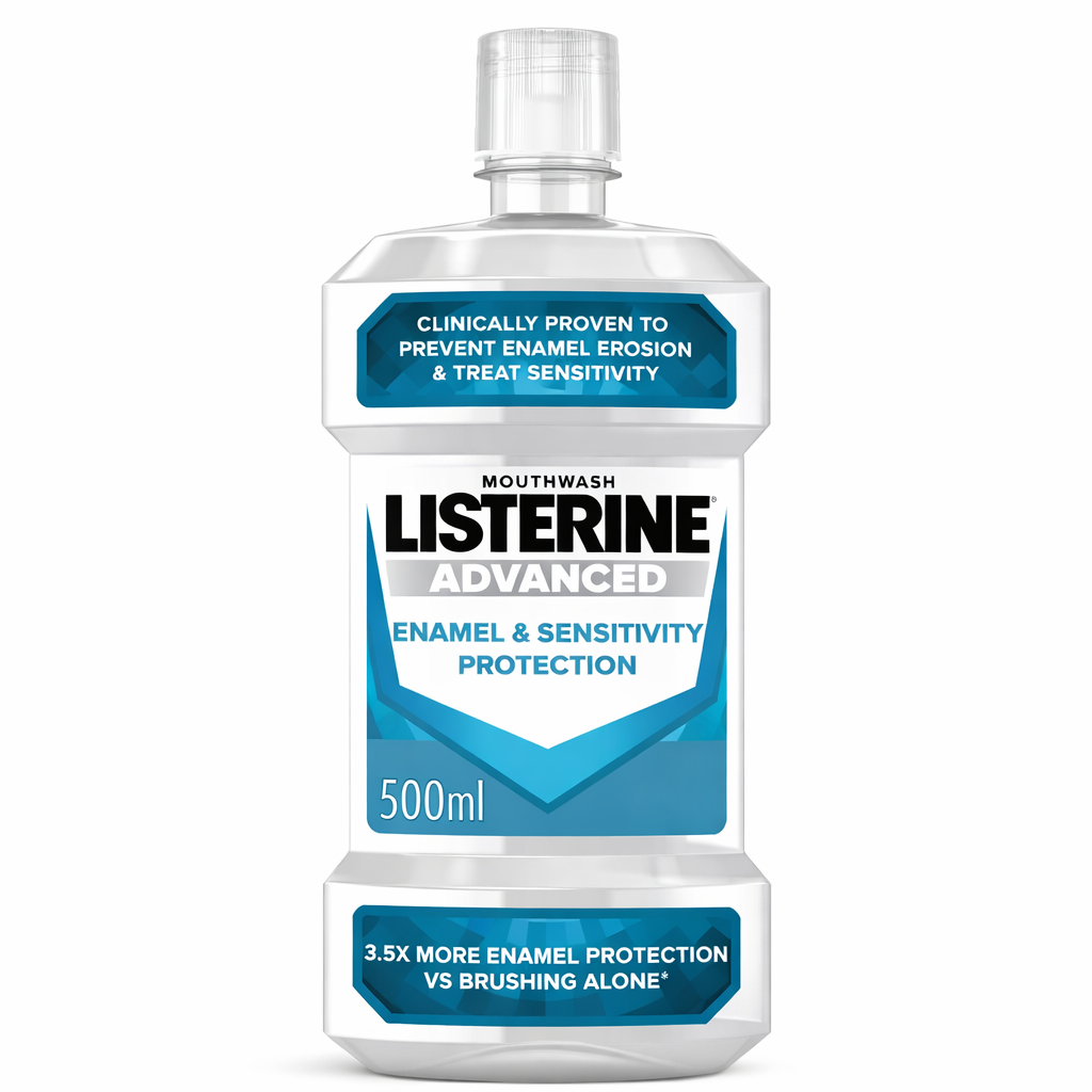 Listerine Advanced Gum Expert Mild Alcohol Free - 500ml