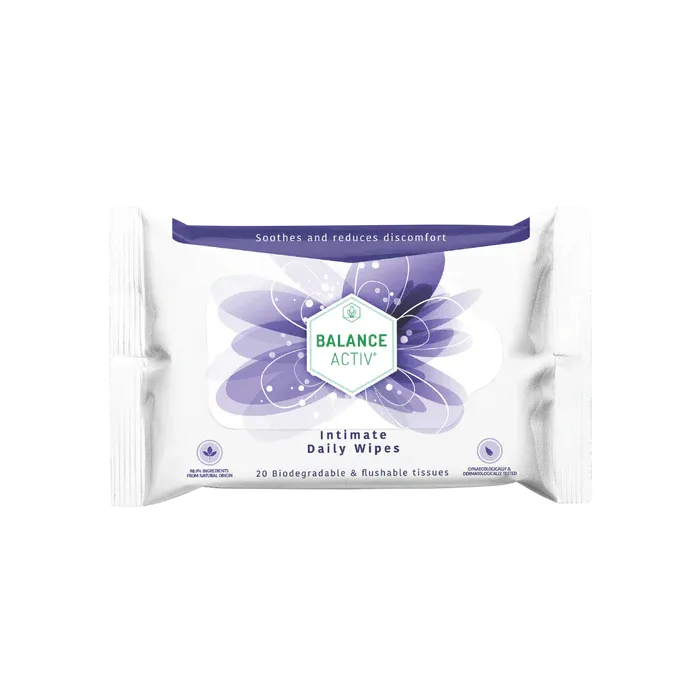 Balance Activ Intimate Daily Wipes - 20