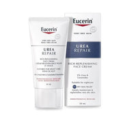 Eucerin Very Dry Skin Replenishing Face Cream Rich 5% Urea With Lactate - 50ml