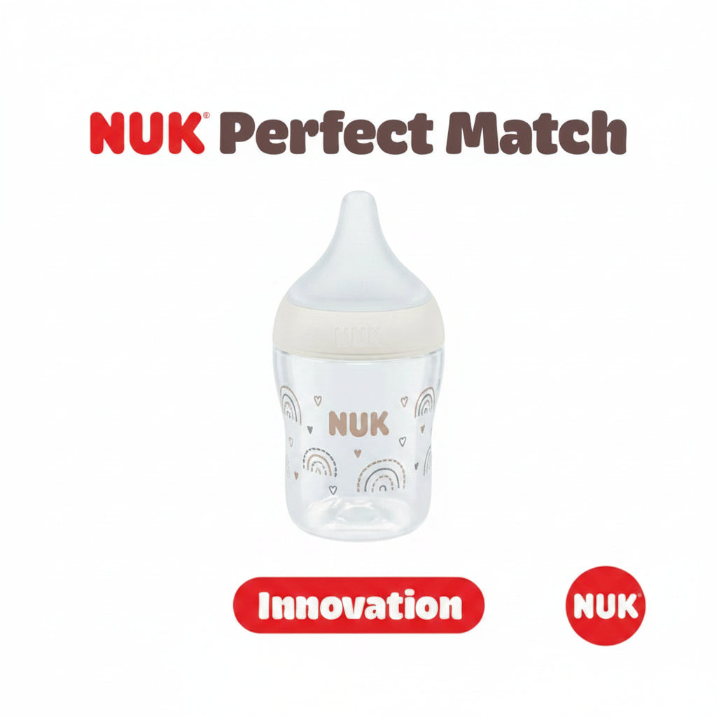 NUK Perfect Match Temperature Control  Bottle 0-6 Months - 150ml