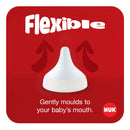 NUK Perfect Match Temperature Control Rainbows Medium Teat 1pk - 260ml