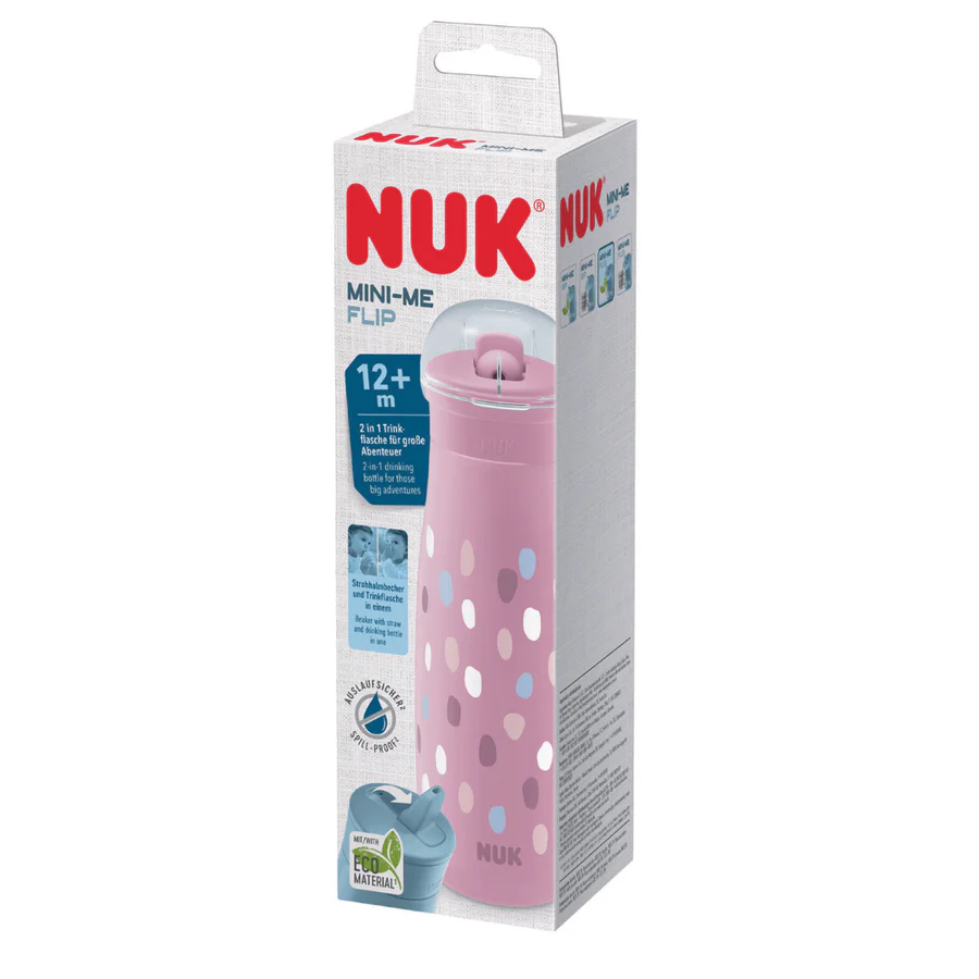 Nuk Mini Me Flip It Purple Cup 12+ Months - 450ml