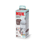 Nuk Perfect Match Temperture Control Mickey Mouse Medium Teat Grey - 260ml