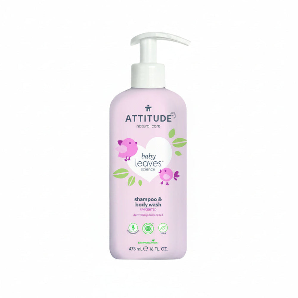 Baby Leaves 2-in-1 Shampoo & Body Wash - 473ml