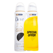 Dove Invisible Dry Deodorant Twin Pack