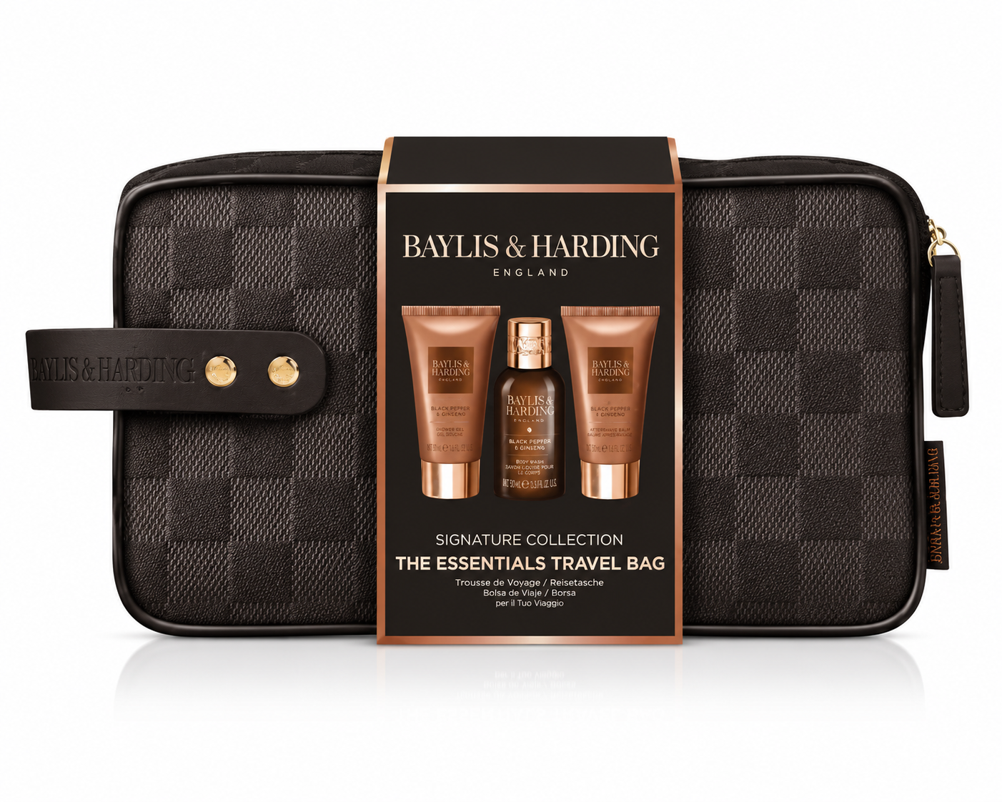 Baylis & Harding Black Pepper The Essentials Wash Bag