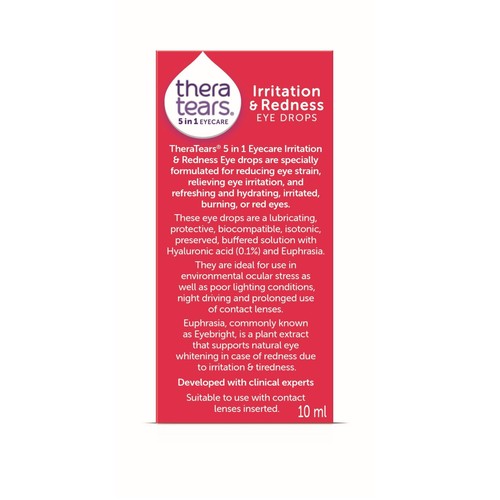TheraTears Irritation and Redness Eye Drops