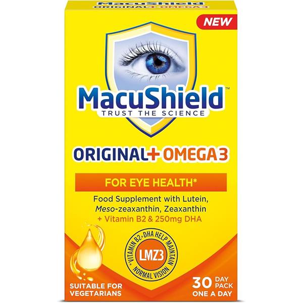 MacuShield Original + Omega3 - 30 day pack
