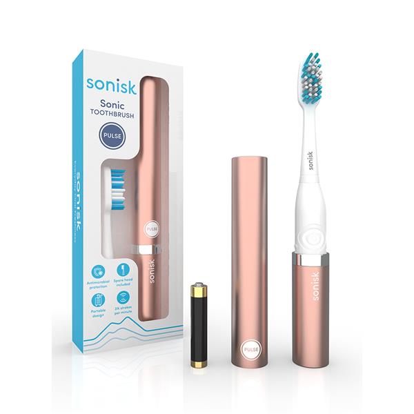 Sonisk Sonic Pulse Toothbrush - Rose Gold