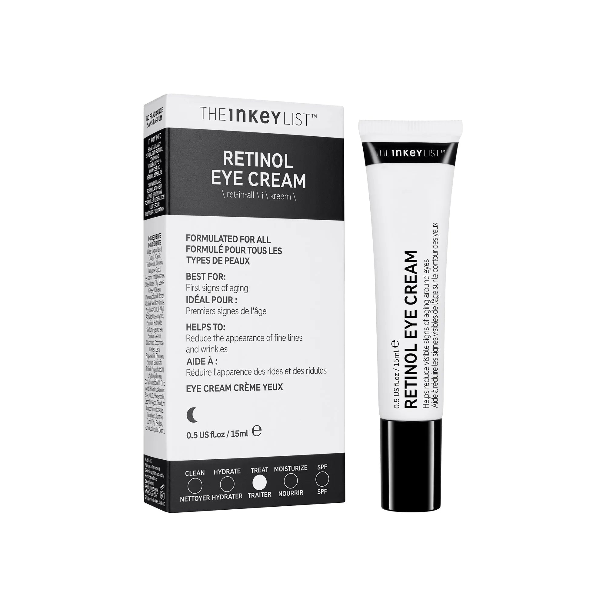 The Inkey List Retinol Eye Cream - 15ml