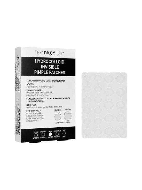 The INKEY List Hydrocolloid Invisible Pimple Patches