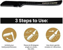 Hollywood Browzer Eyebrow Razor Facial Hair Remover & Dermaplaning Tool for Women