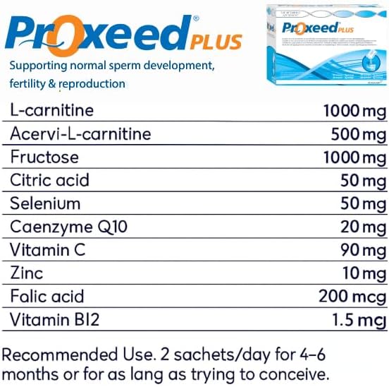 Proxeed Plus Fertility Sachets - 30 Pack