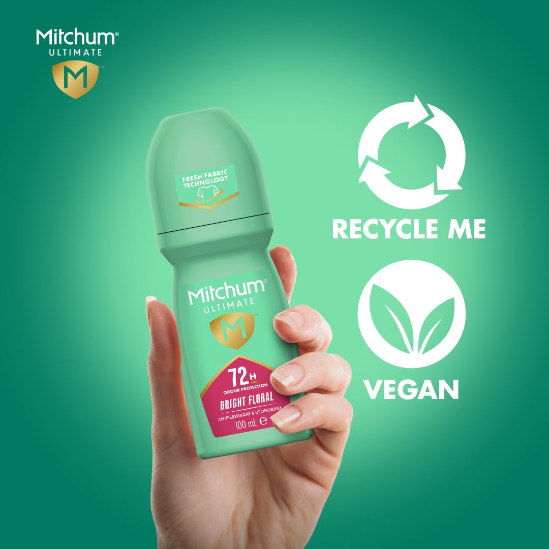 Mitchum Ultimate Bright Floral Roll On - 100ml