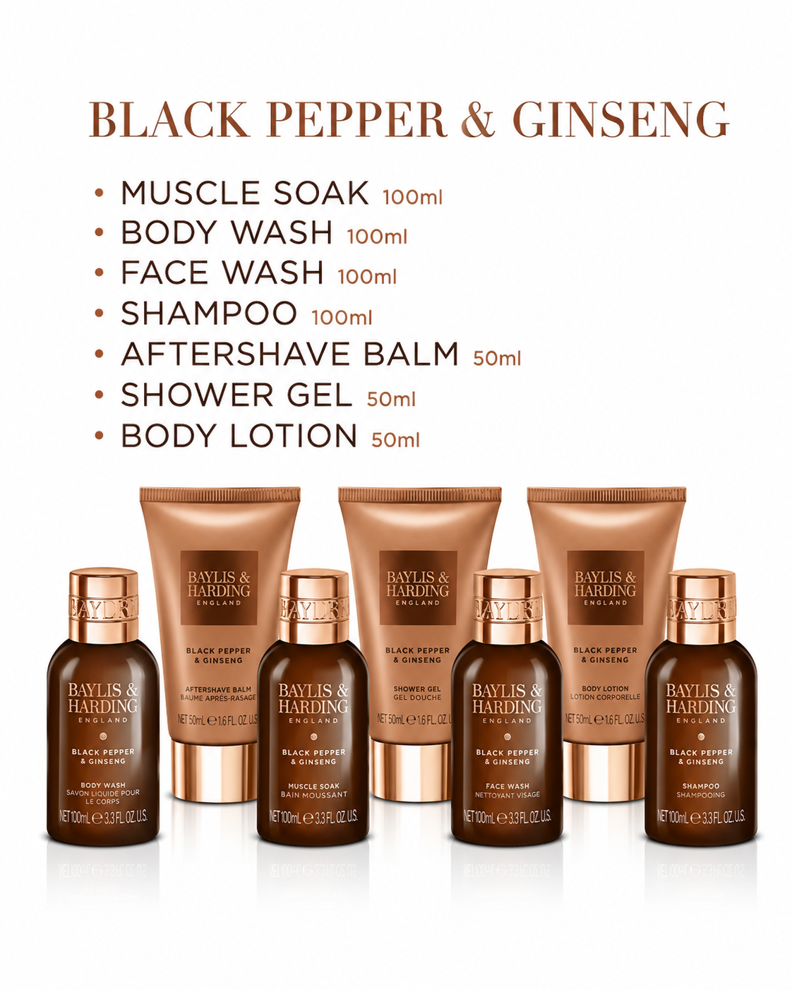 Baylis & Harding Black Pepper His Essential Luxuries Gift Set