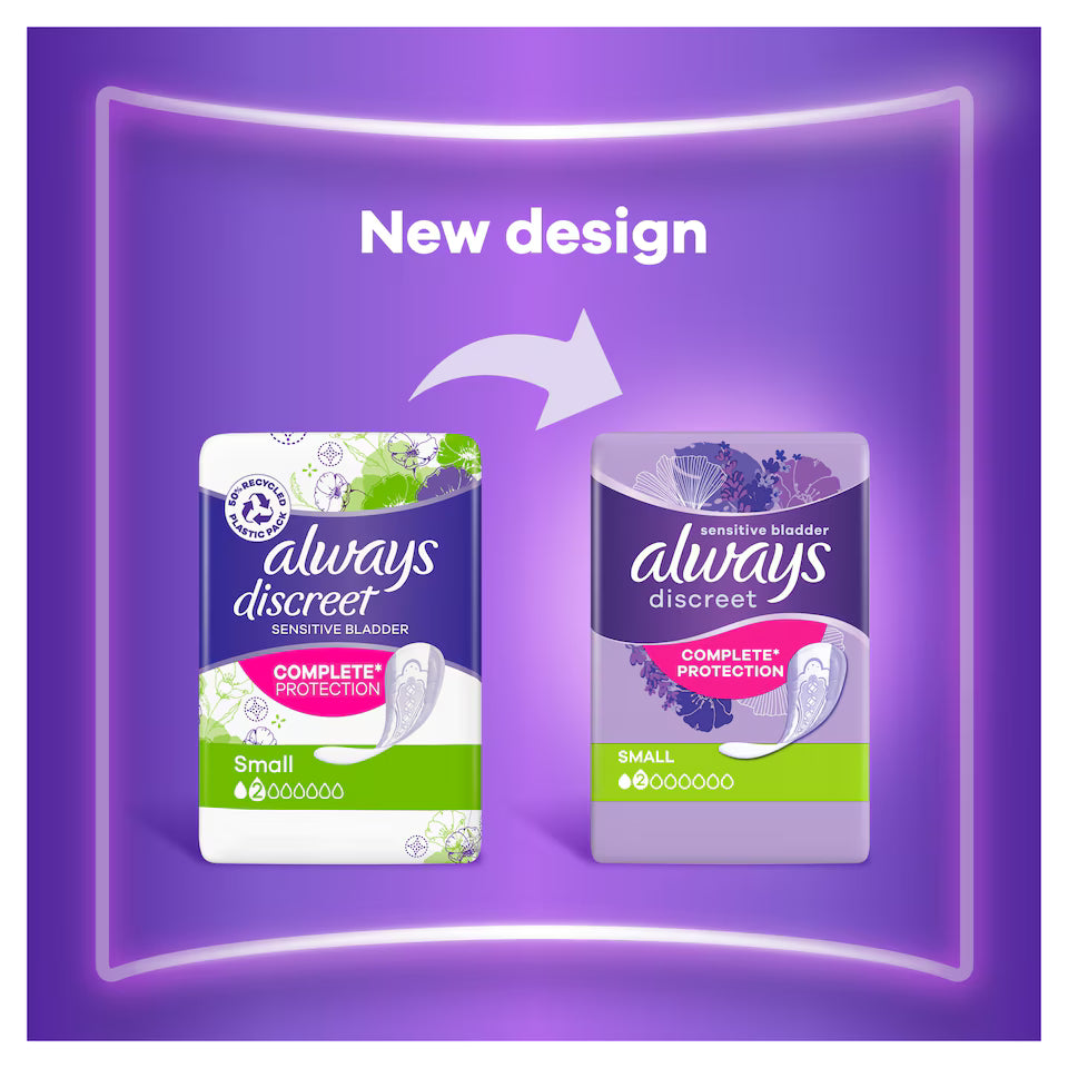 Always Discreet Small Pads - 20 Pads