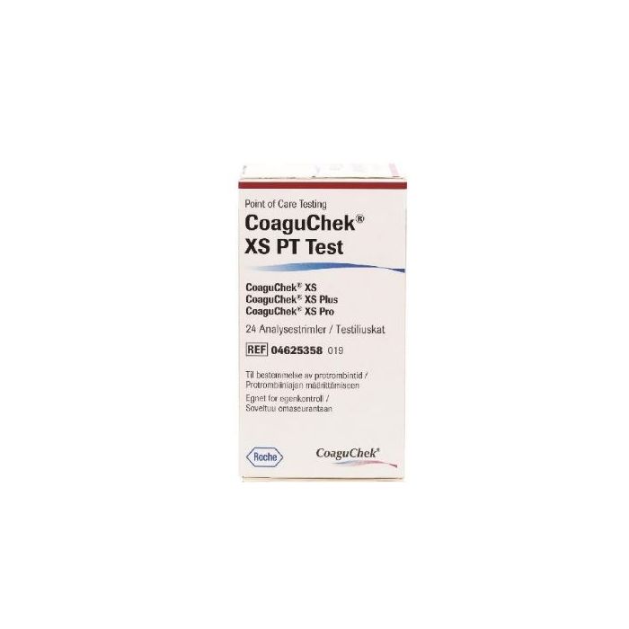 Coaguchek XS PT Test Strips - 24 Pack