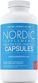 Nordic Supplements Omega 3 1000mg Capsules - 60 Pack