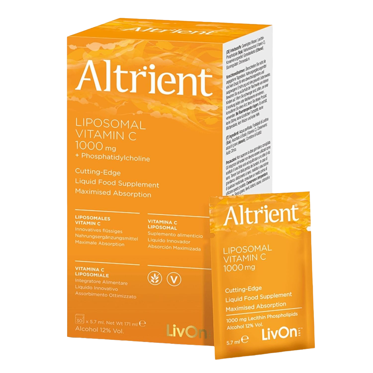 Altrient C Liposomal Vitamin C - 3 x 30 Pack