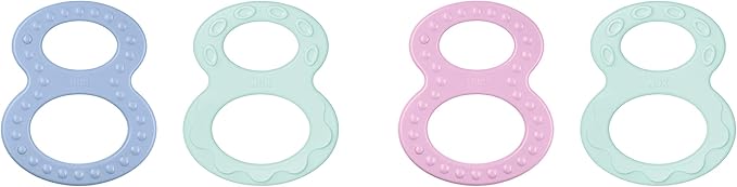 Nuk Teething 8 Ring - 2 Pack
