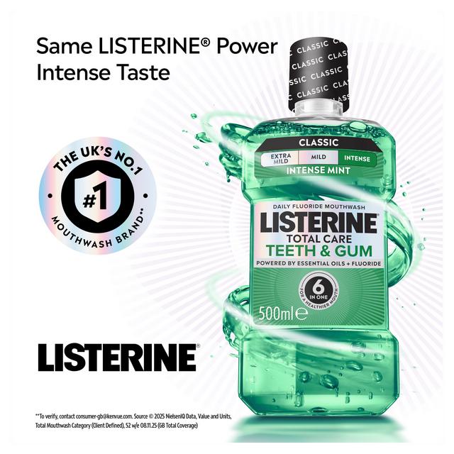 Listerine Total Care Teeth & Gum Defense - 500ml