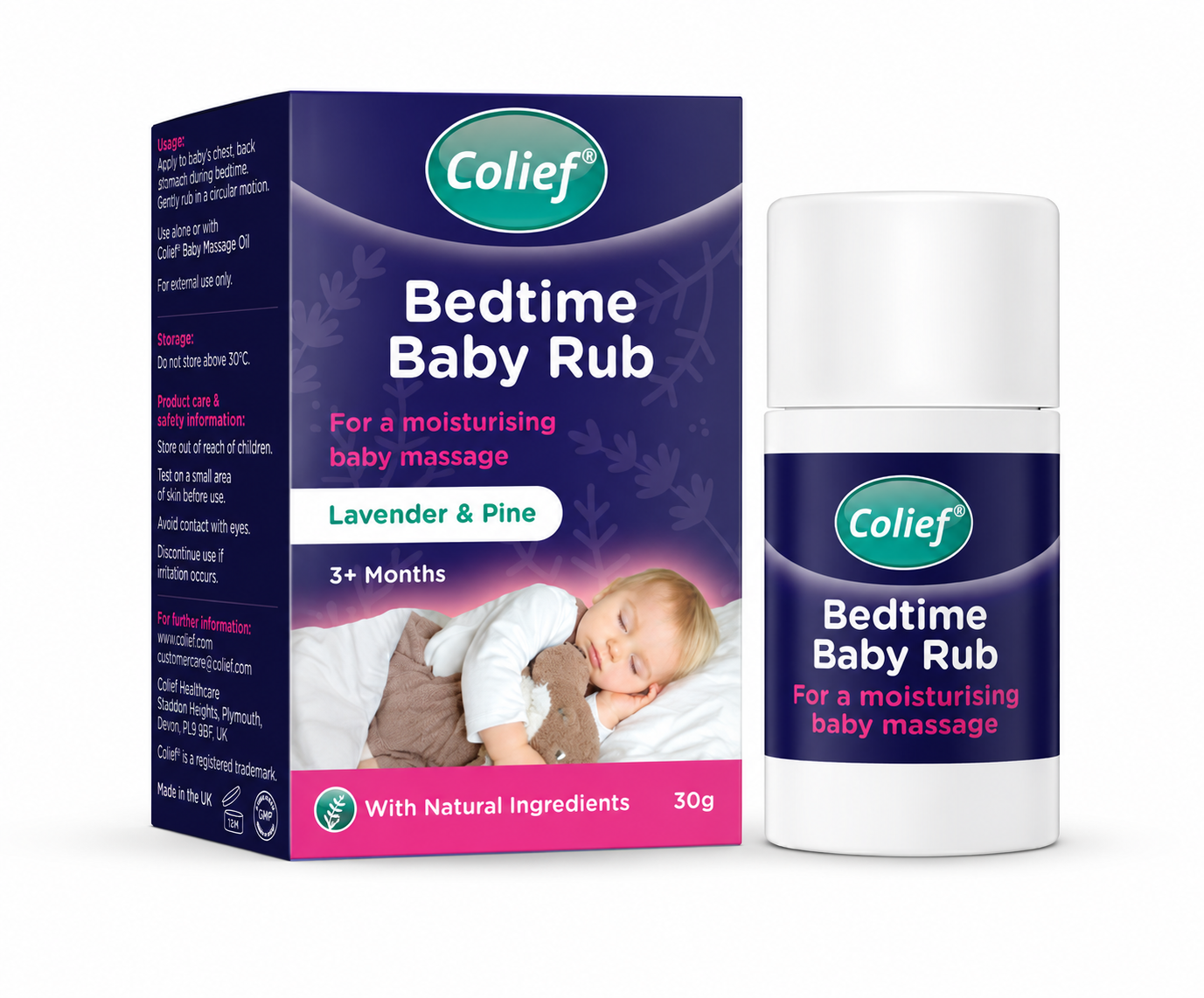 Colief Bedtime Baby Rub - 30g