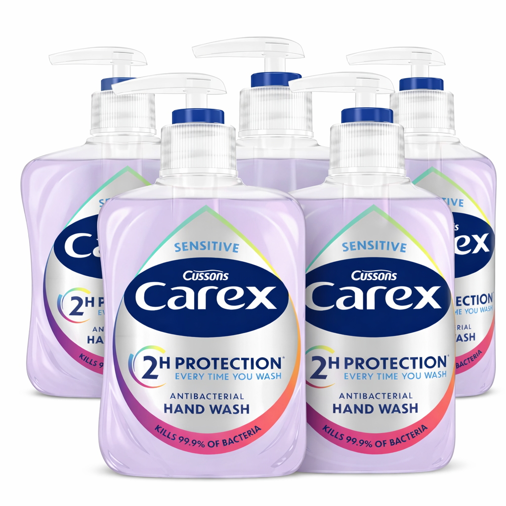 Carex Handwash Sensitive - 250ml x 5