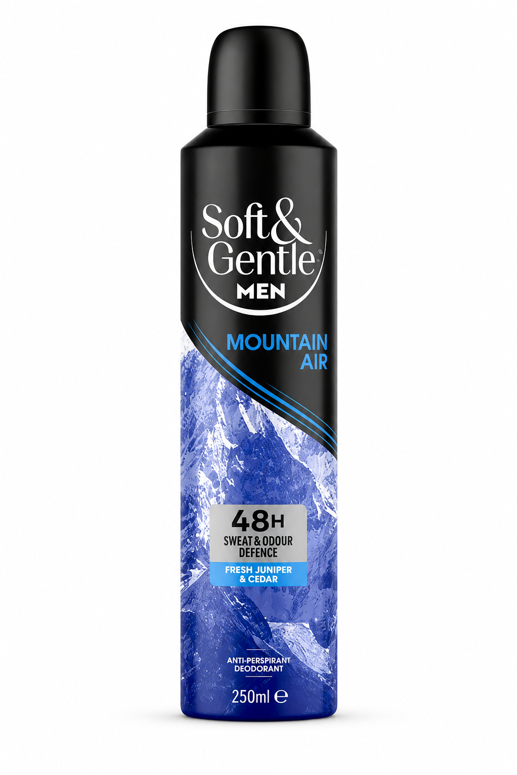 Soft & Gentle Men Mountain Air Anti Perspirant Deodorant - 250ml
