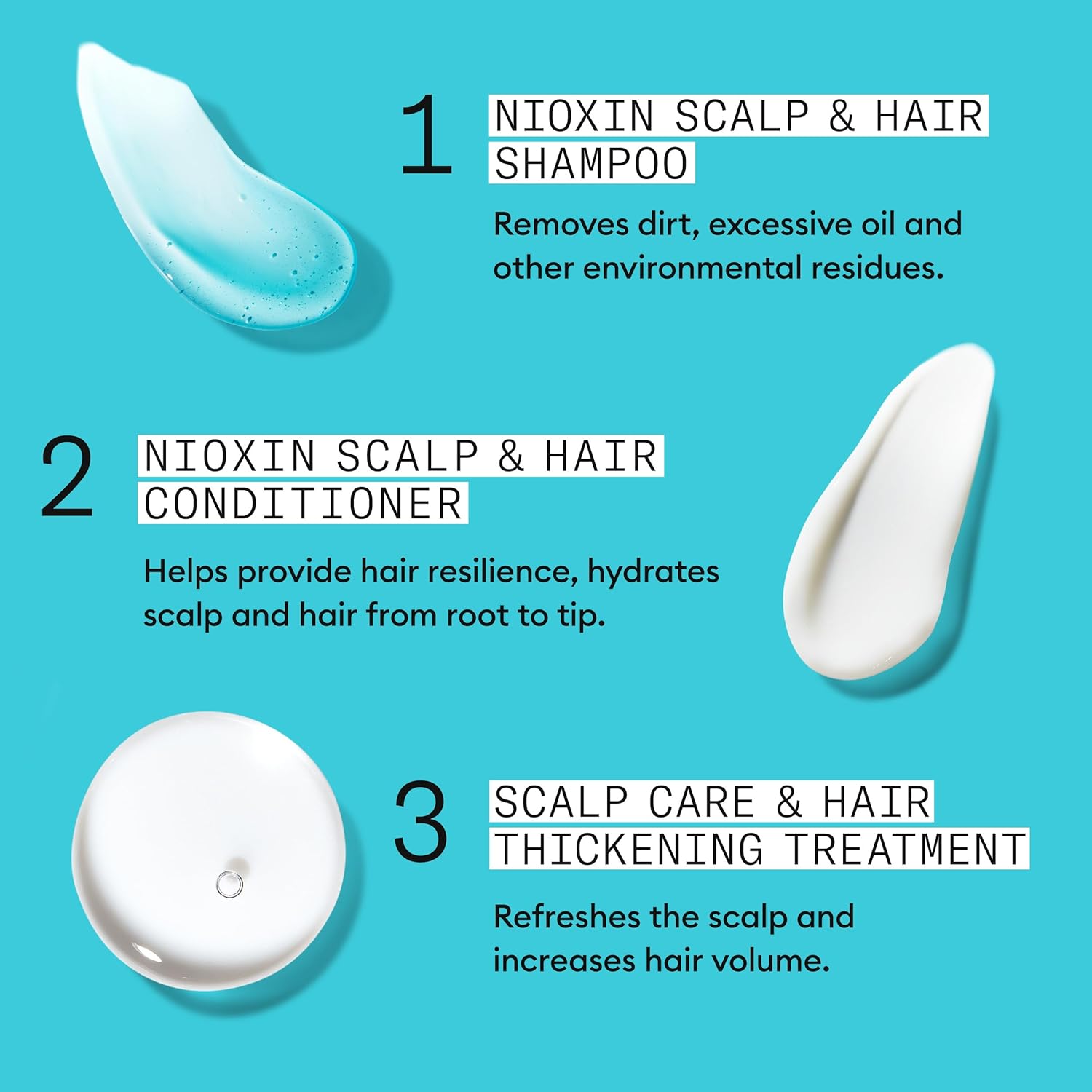 Nioxin Scalp + Hair Thickening System 3 Trial Kit