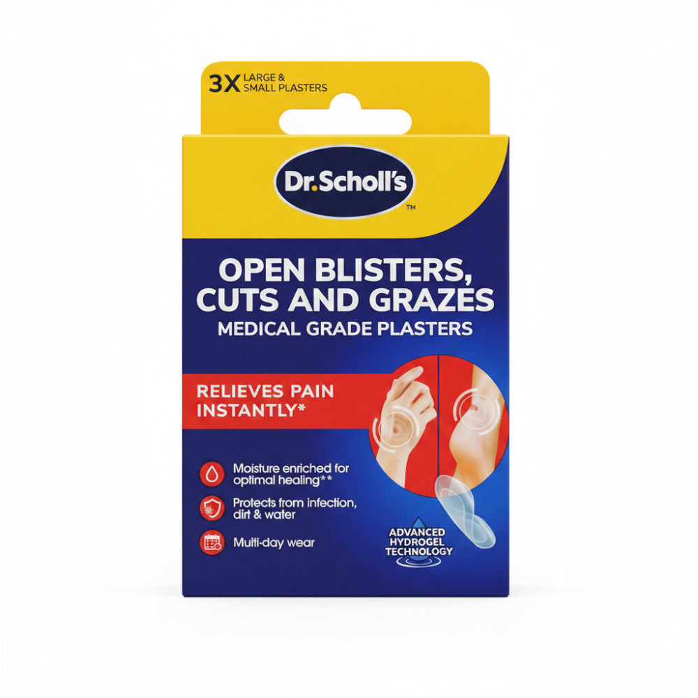 Scholl Blisters, Cuts, Grazes Plasters - 6 Pack
