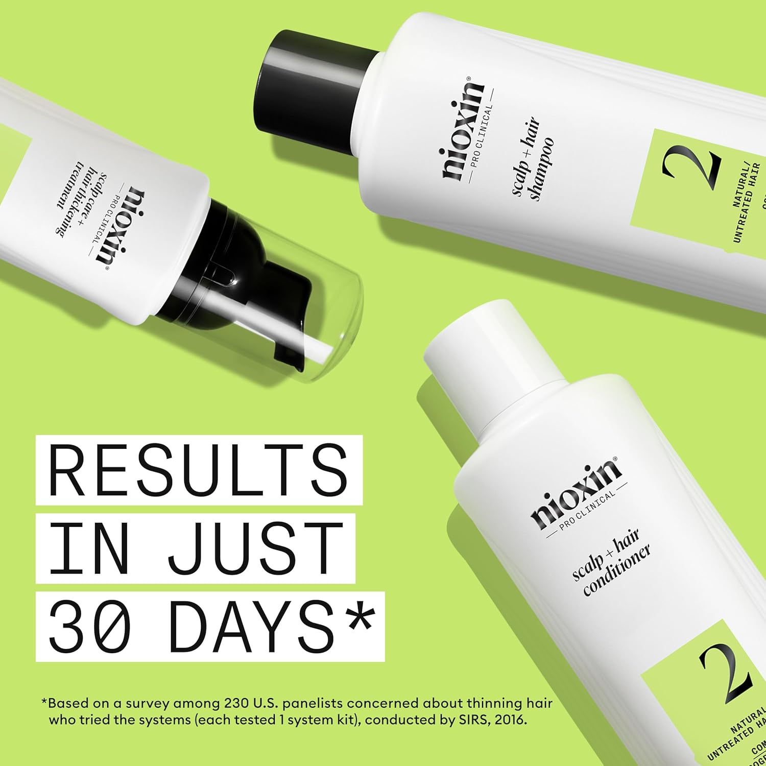 Nioxin Scalp + Hair Thickening System 2 Trial Kit