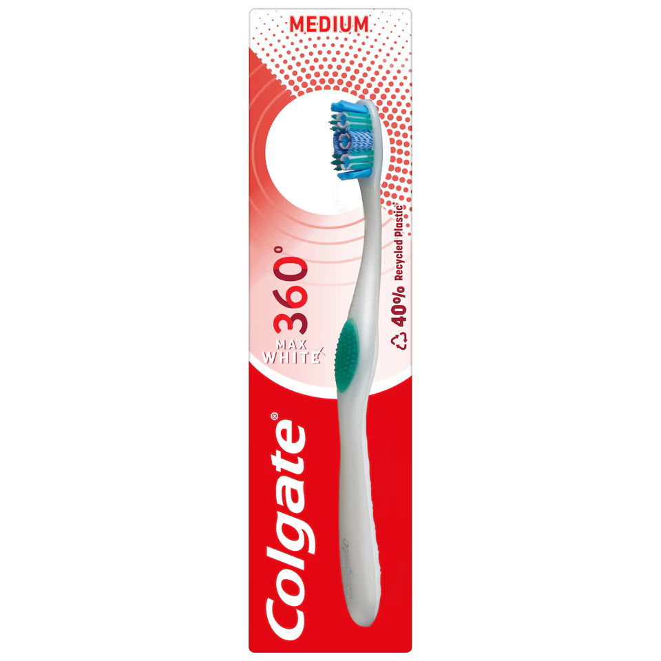 Colgate 360 Max White One Medium Toothbrush