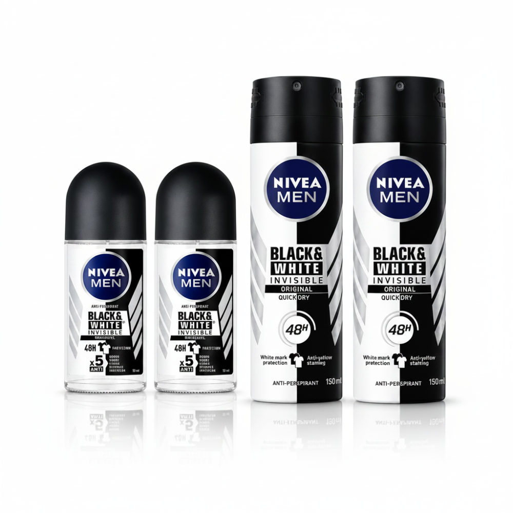 Nivea Men Black & White Bundle