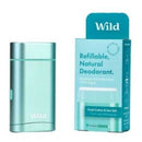 Wild Aqua Case and Fresh Cotton & Sea Salt Deodorant Refill Starter Pack